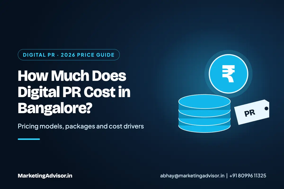 How Much Does Digital PR Cost in Bangalore – 2026 price guide
